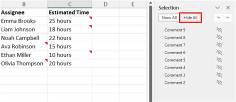Image result for How to View Hidden Notes in Excel