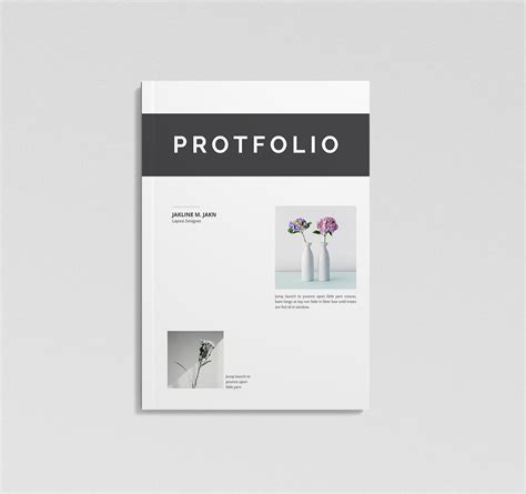 Writing Portfolio Template InDesign に対する画像結果