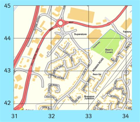 Grid Reference Earth Map に対する画像結果