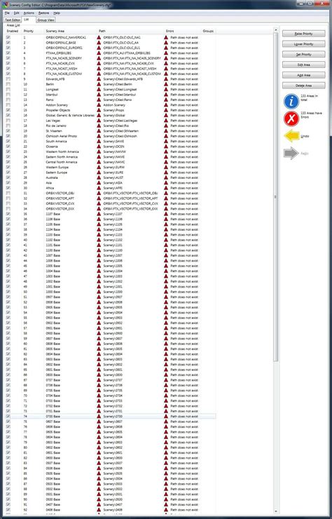 FSX Configuration に対する画像結果