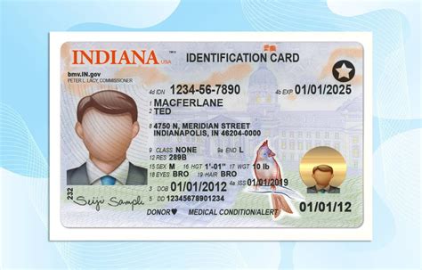 Image result for Indiana License Sample