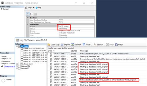 Configure SQL Auto Closed-এর ছবি ফলাফল