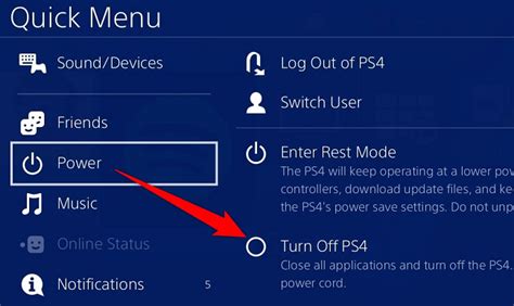 Toradh íomhá ar PS4 PowerOptions