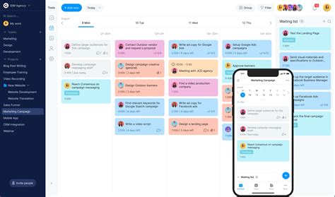 Project Task List に対する画像結果