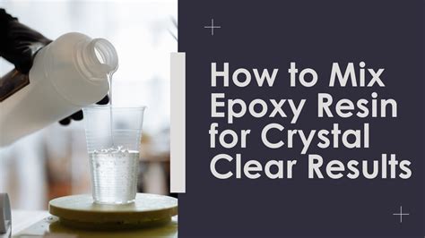 Image result for How to Mix Clear Epoxy and Resin Glue