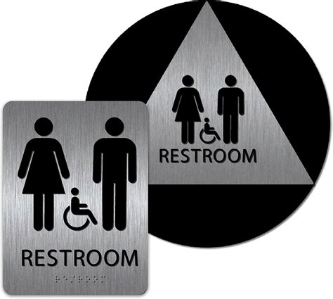 Image result for Ada Unisex Restroom Sign