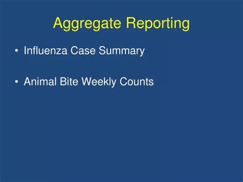 Aggregate Reporting に対する画像結果