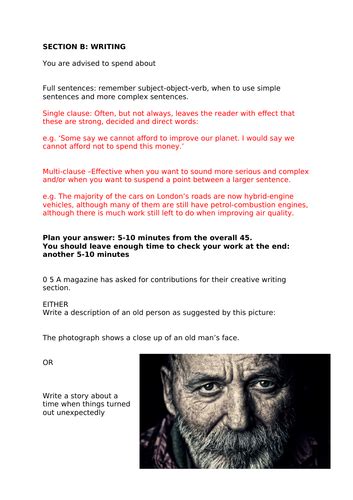 Image result for English Language Creative Writing Questions