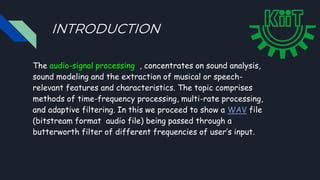 Image result for Audio Signal Processing PPT