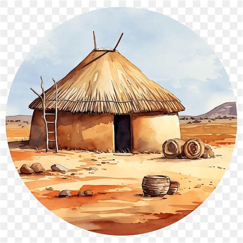 Hut Using Line Drawing Algorithm に対する画像結果