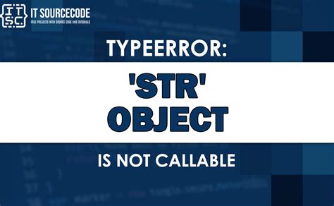 Toradh íomhá ar TypeError STR Object Is Not Callable