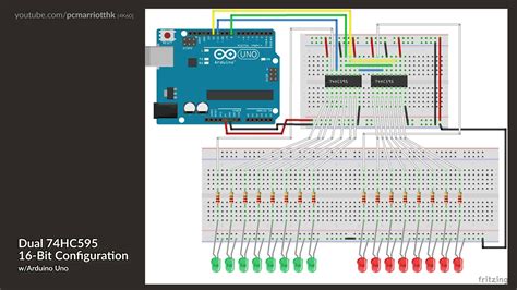 Afbeeldingsresultaten voor How to Use 74HC595 with Arduino