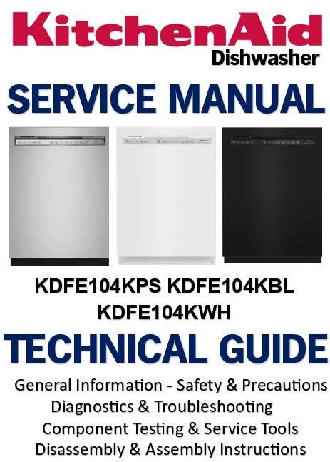 Image result for KitchenAid Dishwasher Service Manual