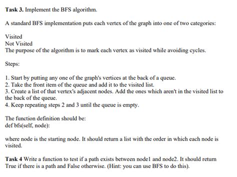 Toradh íomhá ar BFS Solved Example