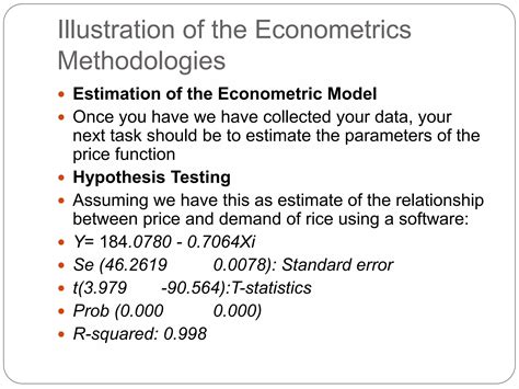 Image result for Econometrics Examples