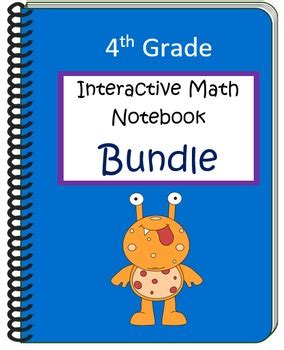Image result for Math Interactive Notebook Grade 4