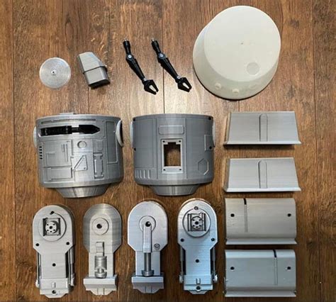 Toradh íomhá ar Droid Depot Parts 3D Print