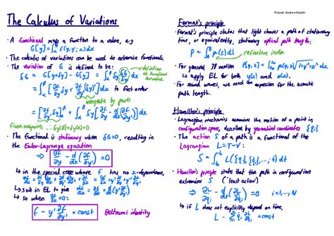Image result for Calculus of Variations Sample Problems