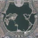 Image result for Pond with World Map