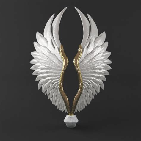 Image result for Angel Wings 3D STL File