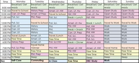 Image result for American Work Schedule ESL