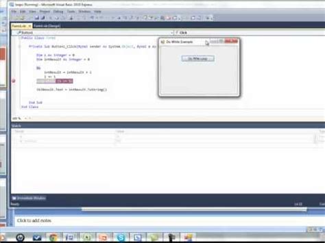 Image result for Visual Basic While Example