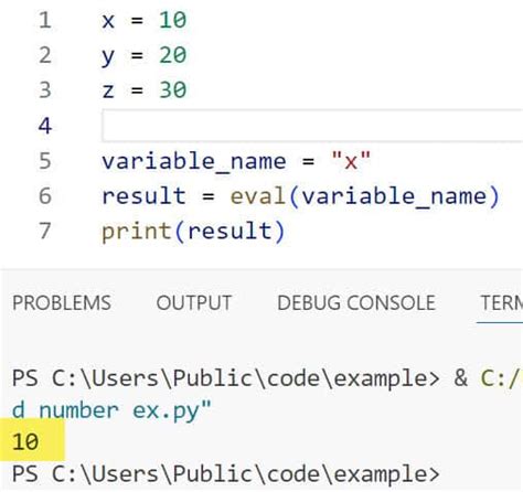 Toradh íomhá ar Enter Variable in String Python