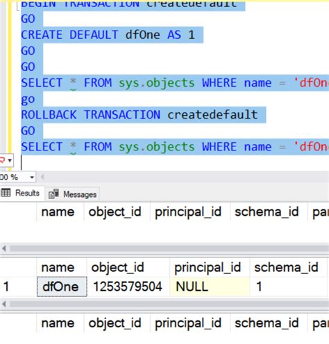 DDL Script SQL Brackets に対する画像結果