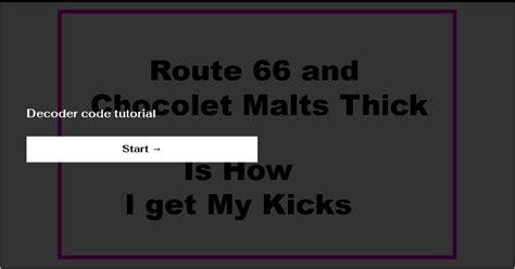Decoder Tutorial に対する画像結果