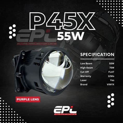 Toradh íomhá ar Purple Projector Lens