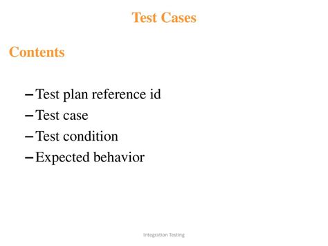 Test Condition Example に対する画像結果