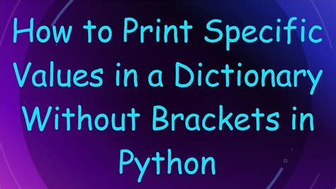 Python Print without Brackets に対する画像結果