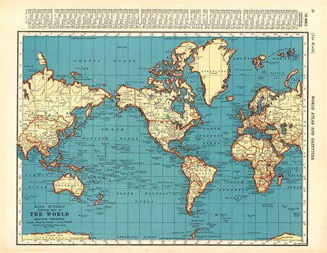 Toradh íomhá ar World Map Library Table