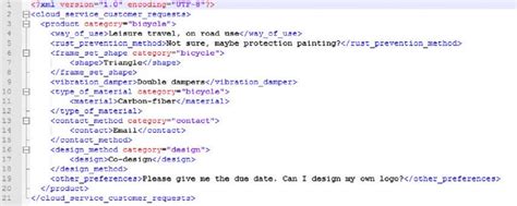 Image result for Product XML Example