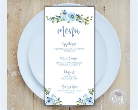 Image result for Menu Card Background PowerPoint Blue