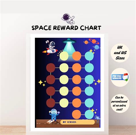Kids Space Reward Chart PDF – magicalminikids