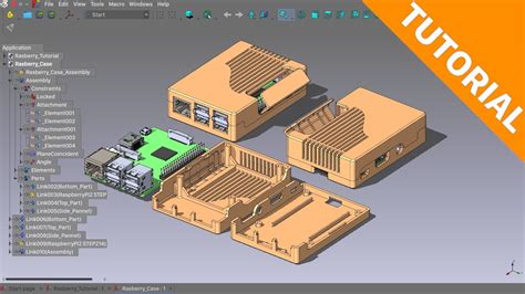 Afbeeldingsresultaten voor Raspberry Pi 4 Star Wars Case Free CAD