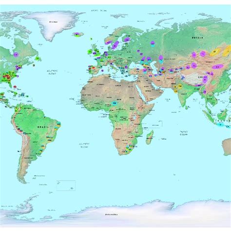 Toradh íomhá ar World Wide Distribution Map with Text