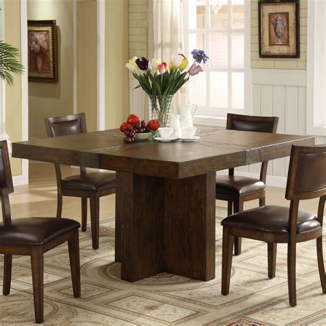 Image result for Square Dining Table with Leaves