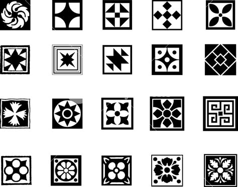 Toradh íomhá ar Square Pattern Design PNG