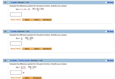 Afbeeldingsresultaten voor Simplifying Difference Quotient