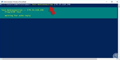 Toradh íomhá ar PowerShell Nslookup