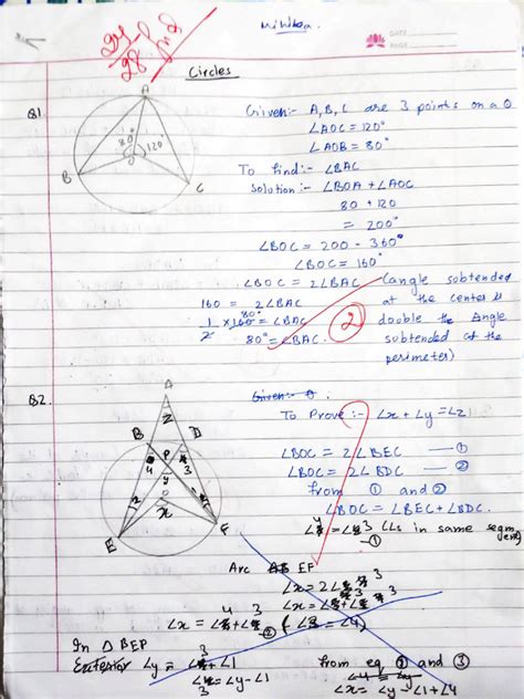 Image result for Circle Math Problems