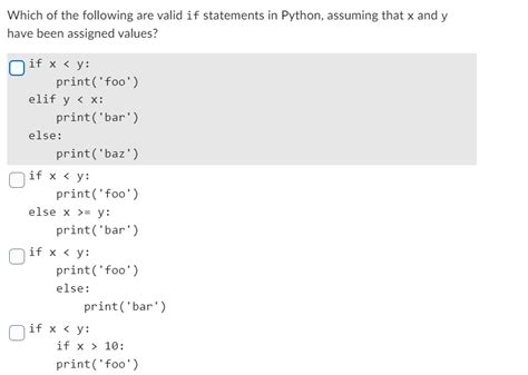 Image result for What Is a Valid Statement in Python