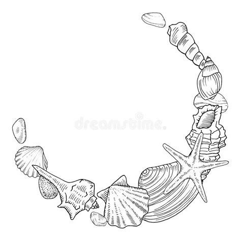 Image result for Nautical Shell Line Drawing