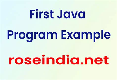 Image result for Java First Program