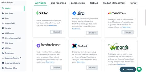 Test Case Attributes に対する画像結果