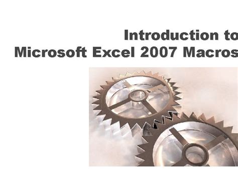 Afbeeldingsresultaten voor Introduction to Microsoft Excel 2007