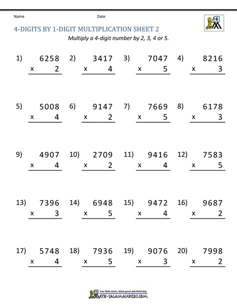 1st Grade Math Multiplication に対する画像結果
