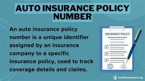 Image result for Auto Insurance Policy Number